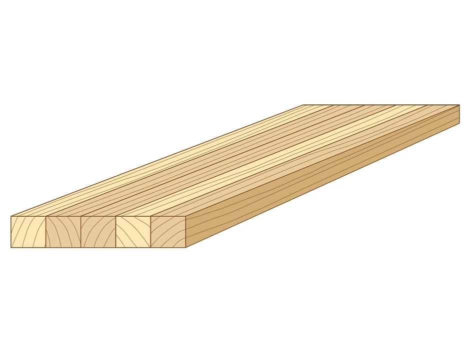 40 mm Eiche Natur Tischplatte Massiv ohne Baumkant | BECHER Profi-Shop l Online Holzhandel